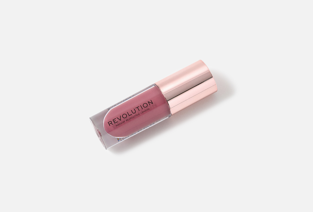 MakeUp Revolution Nourishing & Plumping Lip Gloss Pout Bomb Sauce dusty pink 4.6 ml MakeUp Revolution Nourishing & Plumping Lip Gloss Pout Bomb