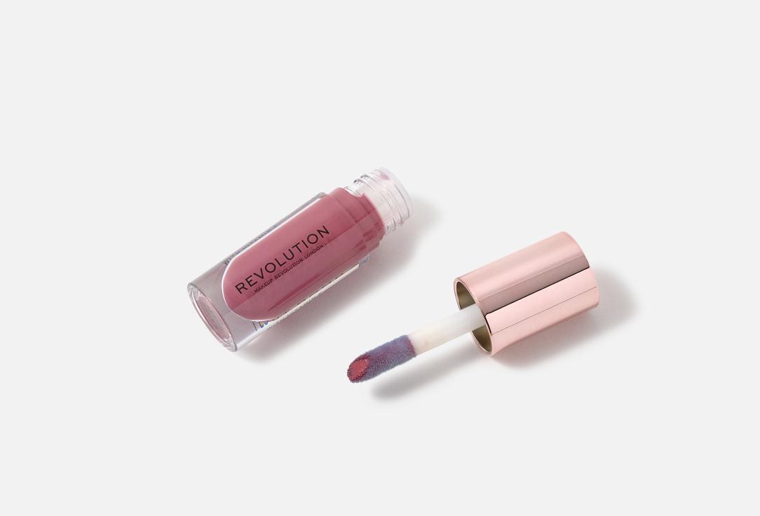 MakeUp Revolution Nourishing & Plumping Lip Gloss Pout Bomb Sauce dusty pink 4.6 ml MakeUp Revolution Nourishing & Plumping Lip Gloss Pout Bomb