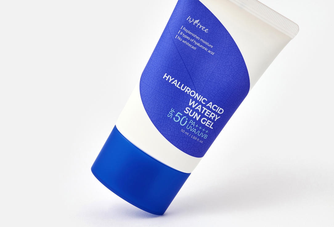 IsNtree FACE WATERY SUN GEL SPF50+ PA++++ HYALURONIC ACID 50 ml IsNtree FACE WATERY SUN GEL SPF50+ PA++++ HYALURONIC ACID