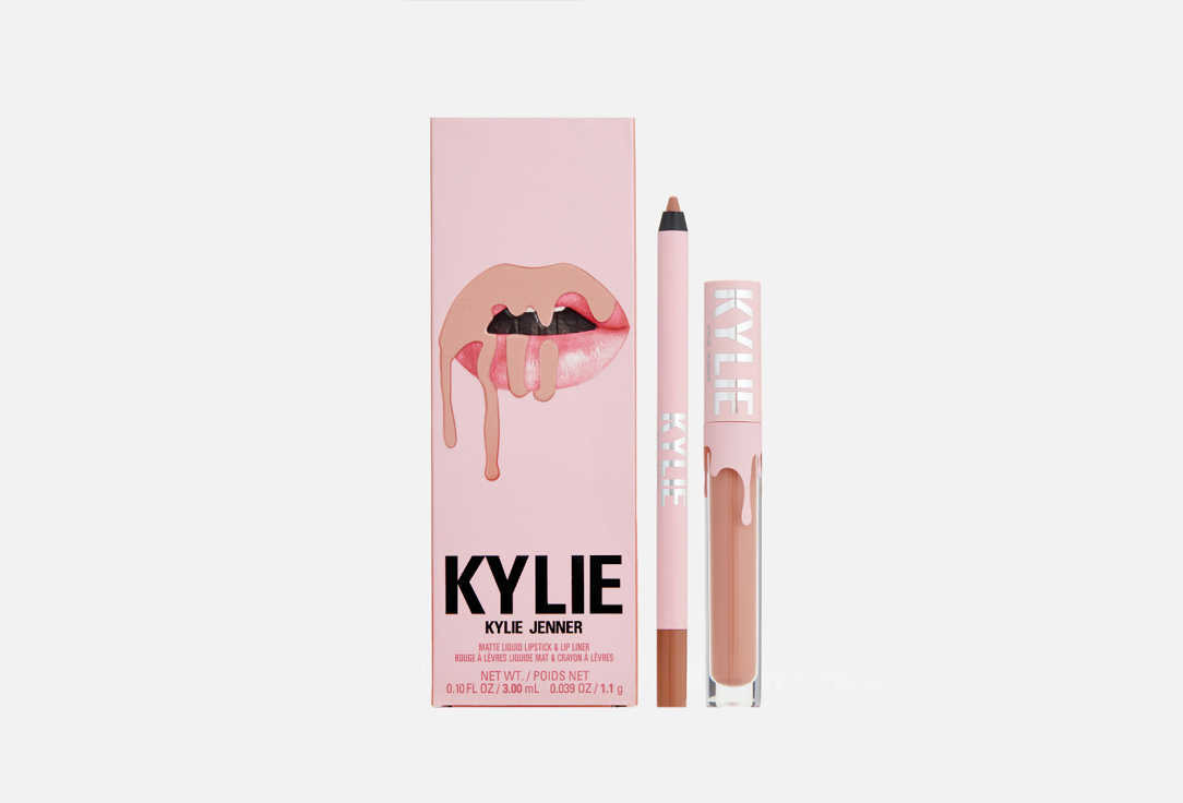 Kylie Cosmetics Set: Matte liquid lipstick and lip liner duo Matte Lip Kit