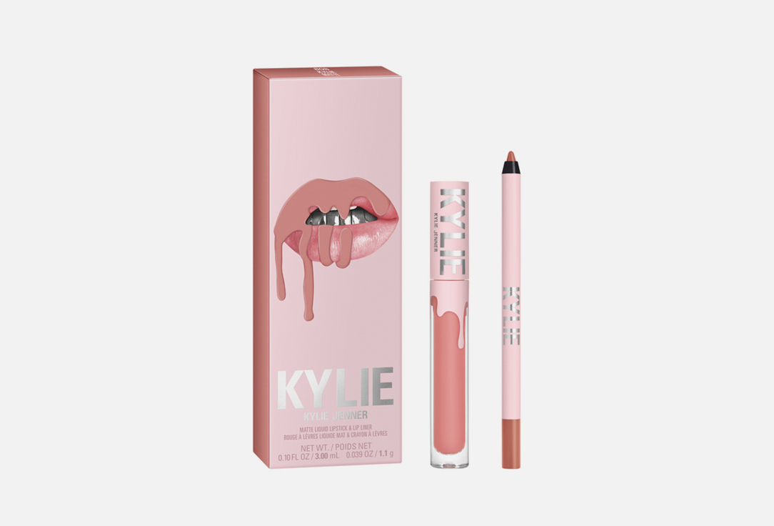 Kylie Cosmetics Set: Matte liquid lipstick and lip liner duo Matte Lip Kit