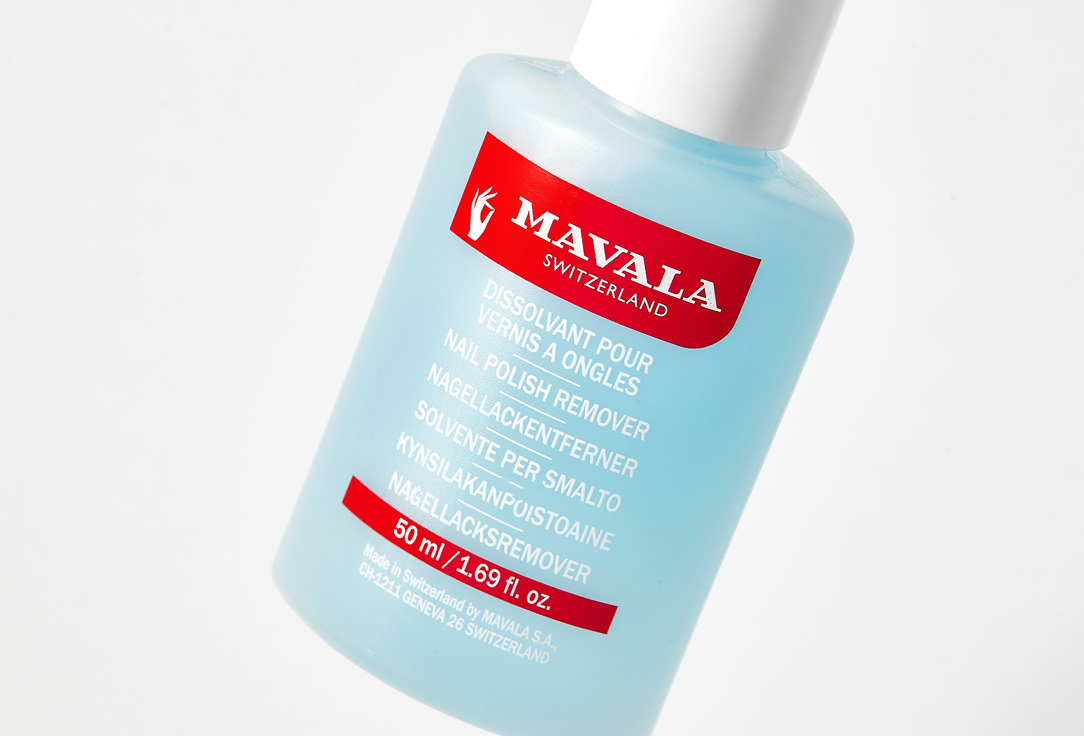 MAVALA Жидкость для снятия лака NAIL POLISH REMOVER Blue 50 мл MAVALA Жидкость для снятия лака NAIL POLISH REMOVER Blue