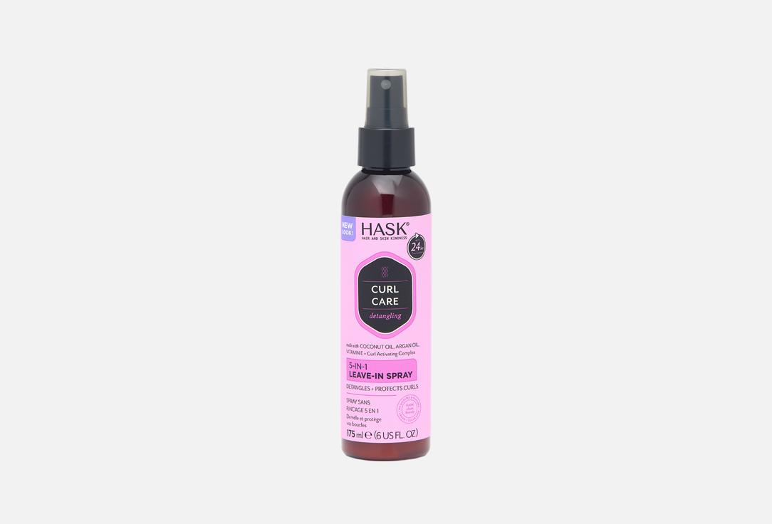 Hask Detangling 5-in-1 Leave-In Spray Curl Care 175 ml Hask Detangling 5-in-1 Leave-In Spray Curl Care