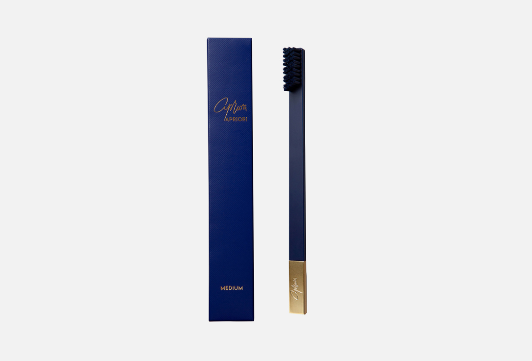 Apriori Toothbrush Slim Sapphire Blue Gold 1 pcs Apriori Toothbrush Slim Sapphire Blue Gold