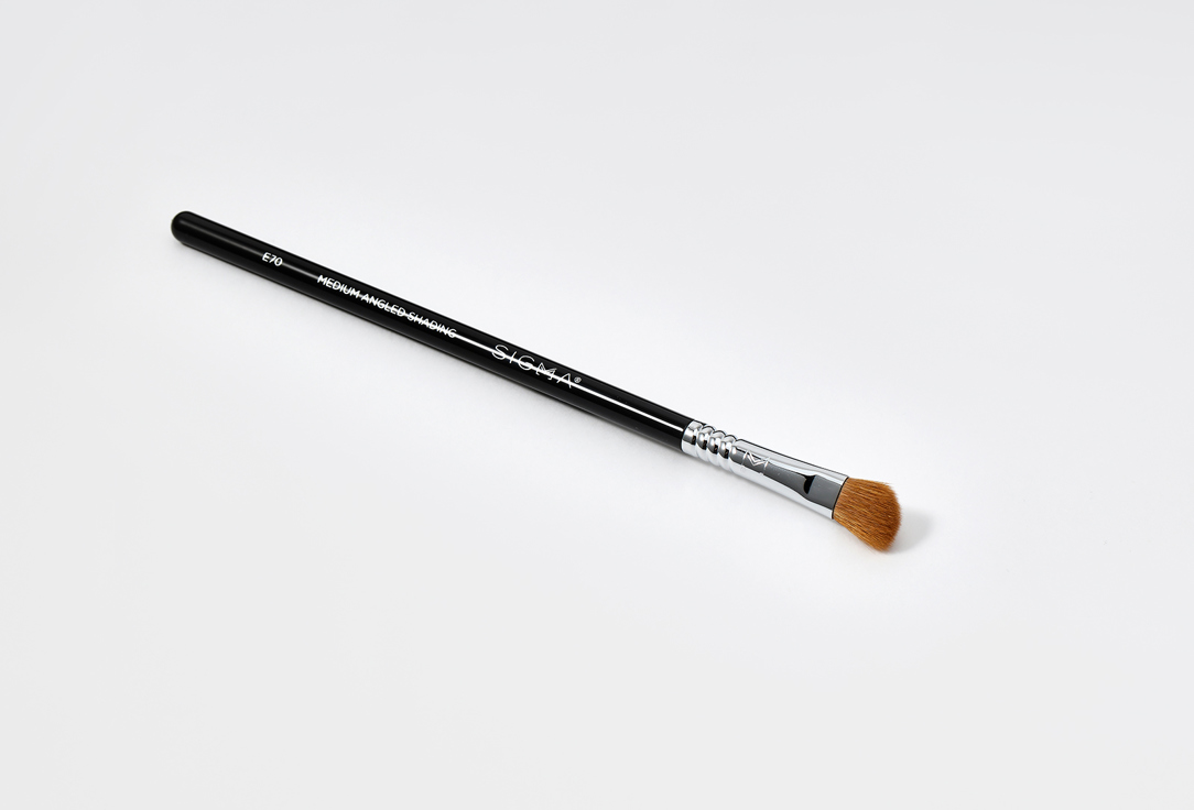 SIGMA BEAUTY MEDIUM ANGLED SHADING BRUSH E70 1 pcs SIGMA BEAUTY MEDIUM ANGLED SHADING BRUSH E70