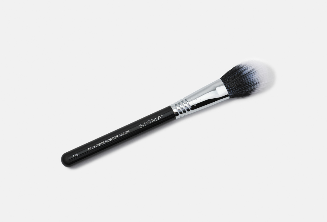 SIGMA BEAUTY DUO FIBER POWDER & BLUSH BRUSH F15