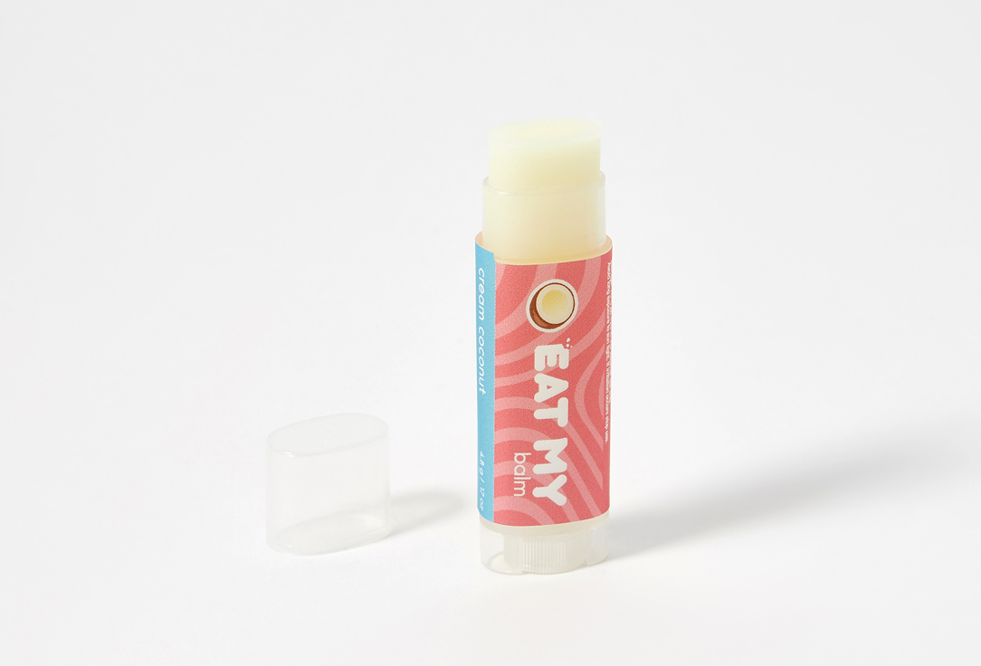 EAT MY Увлажняющий и питательный Бальзам для губ Cream coconut 4.8 г EAT MY Увлажняющий и питательный Бальзам для губ Cream coconut
