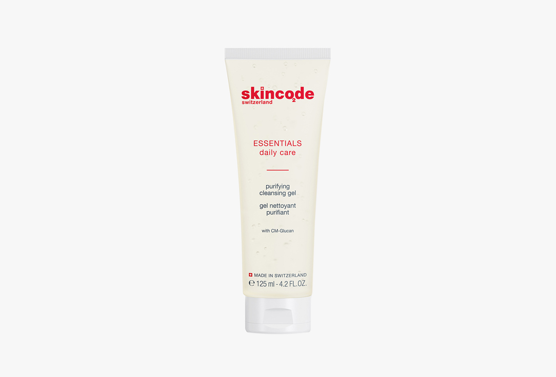SKINCODE Purifying Cleansing face Gel Essentials daily care 125 ml SKINCODE Purifying Cleansing face Gel Essentials daily care