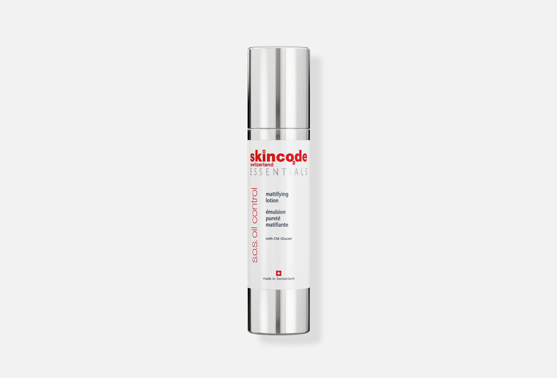 SKINCODE mattifying face lotion Essentials S.O.S oil control 50 ml SKINCODE mattifying face lotion Essentials S.O.S oil control