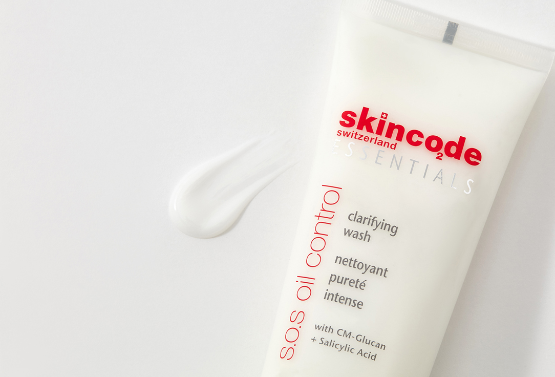 SKINCODE clarifiying face wash Essentials S.O.S oil control 125 ml SKINCODE clarifiying face wash Essentials S.O.S oil control