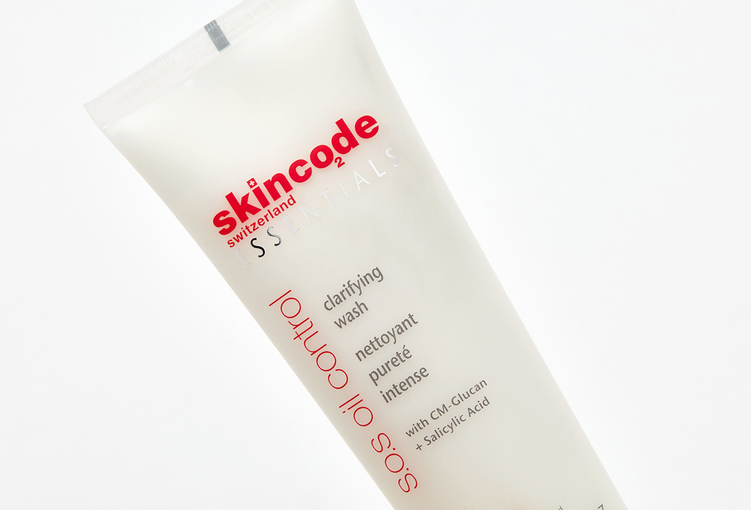 SKINCODE clarifiying face wash Essentials S.O.S oil control 125 ml SKINCODE clarifiying face wash Essentials S.O.S oil control