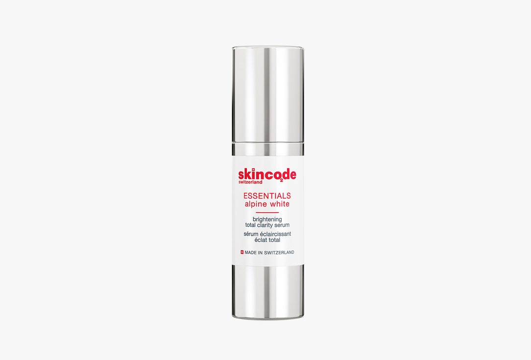 SKINCODE brightening Face serum Essentils Alpine white total clarity