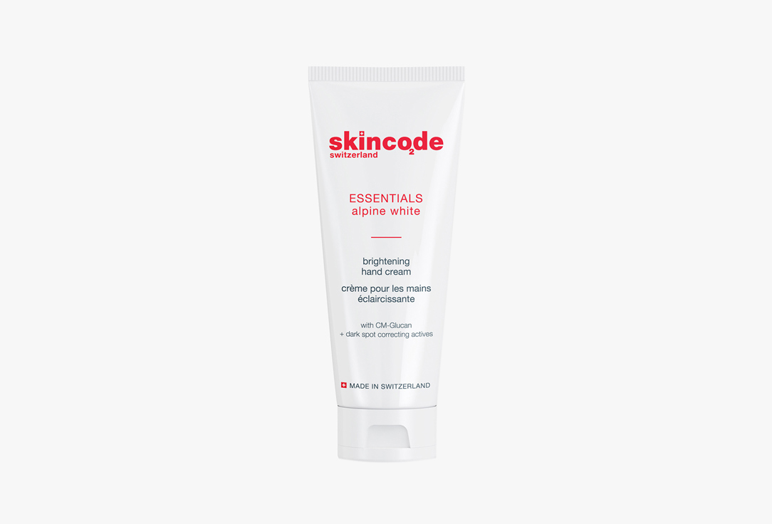 SKINCODE Brightening Hand Cream Essentils Alpine white 50 ml SKINCODE Brightening Hand Cream Essentils Alpine white