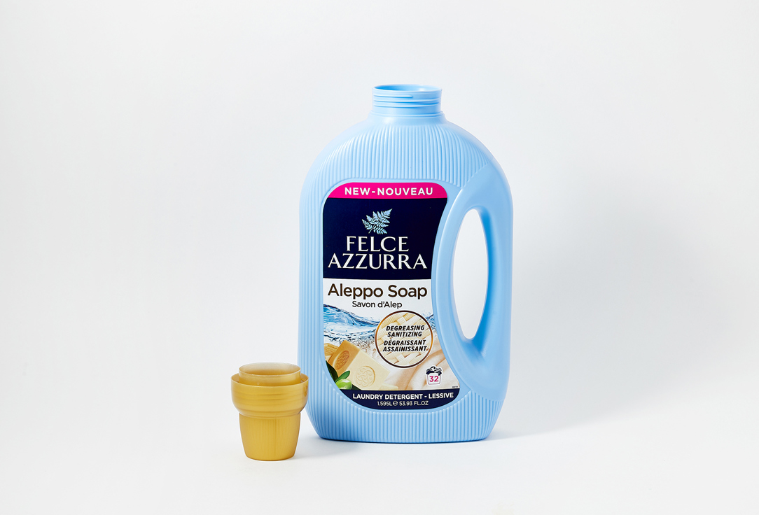 FELCE AZZURRA Concentrated Aleppo soap fabric washing liquid Liquid Laundry Aleppo Soap