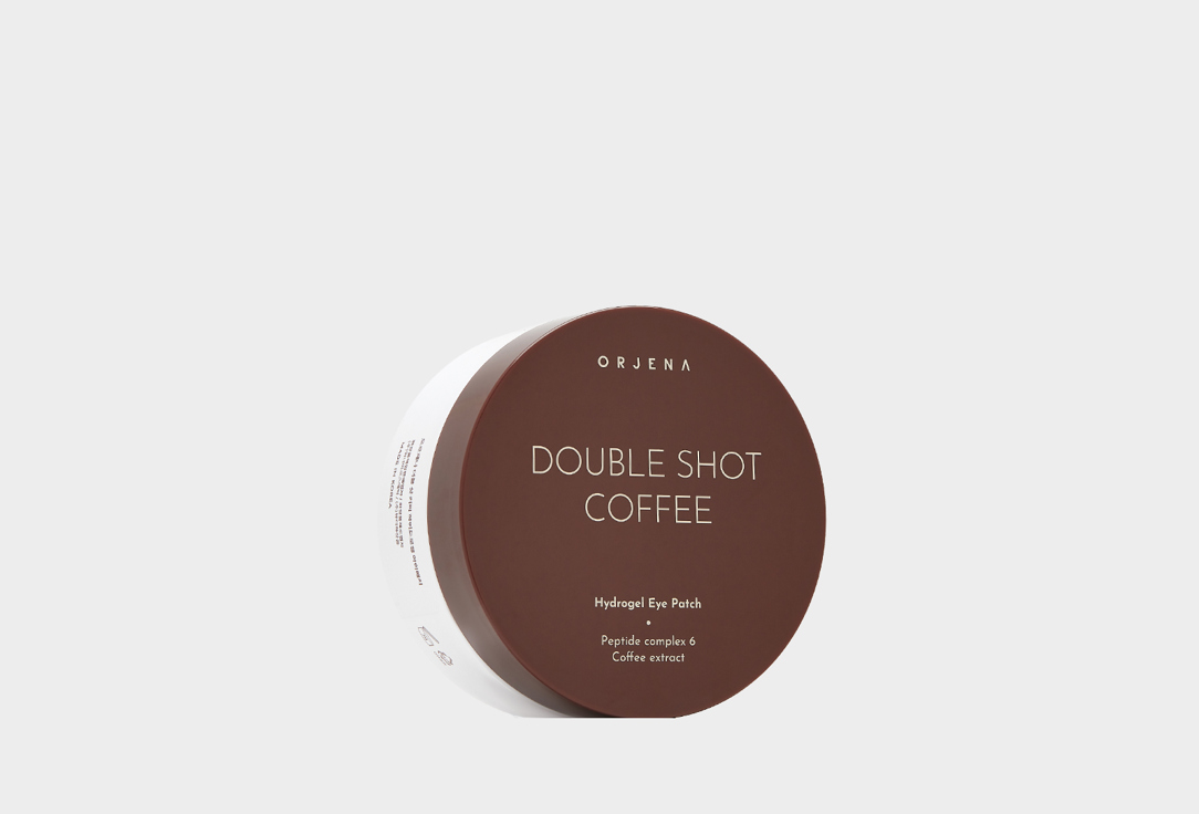 ORJENA Гидрогелевые патчи с кофеином Double Shot Coffee Hydrogel Eye Patches