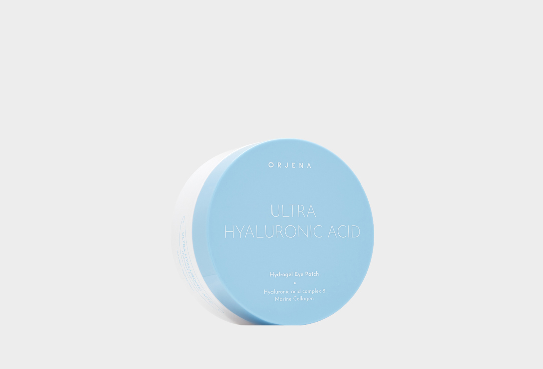 ORJENA Гидрогелевые патчи с гиалуроновой кислотой Ultra Hyaluronic Acid Hydrogel Eye Patches