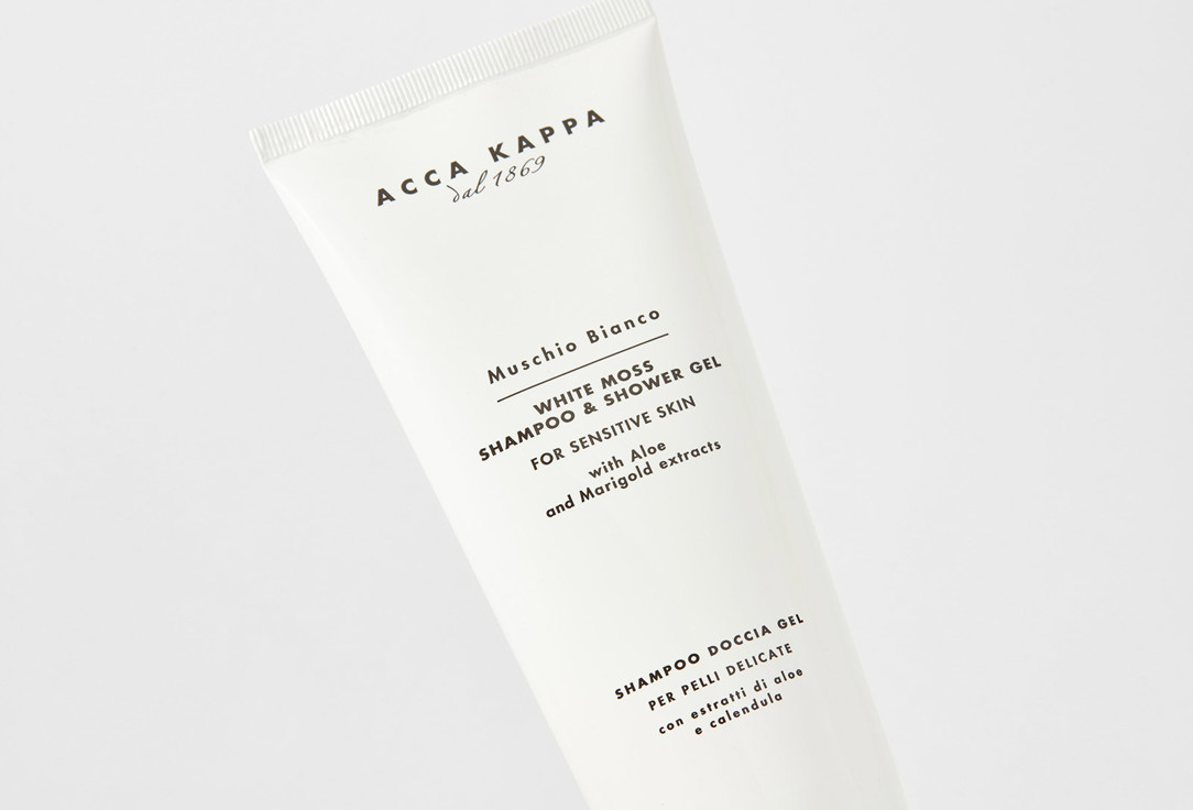Acca Kappa Shower Gel & Hair Shampoo White moss