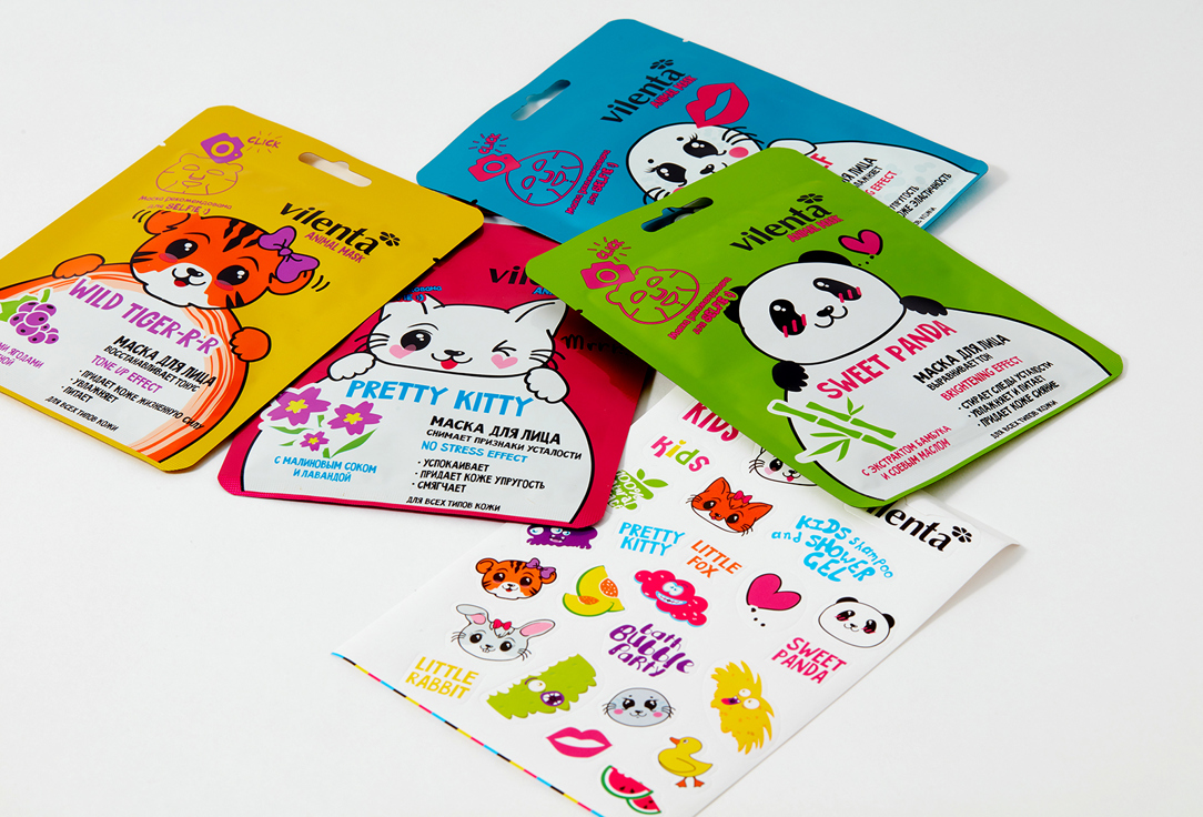 7DAYS Face Sheet Masks Set Pretty Kitty FUNNY BEAUTY SET 4 pcs 7DAYS Face Sheet Masks Set Pretty Kitty FUNNY BEAUTY SET