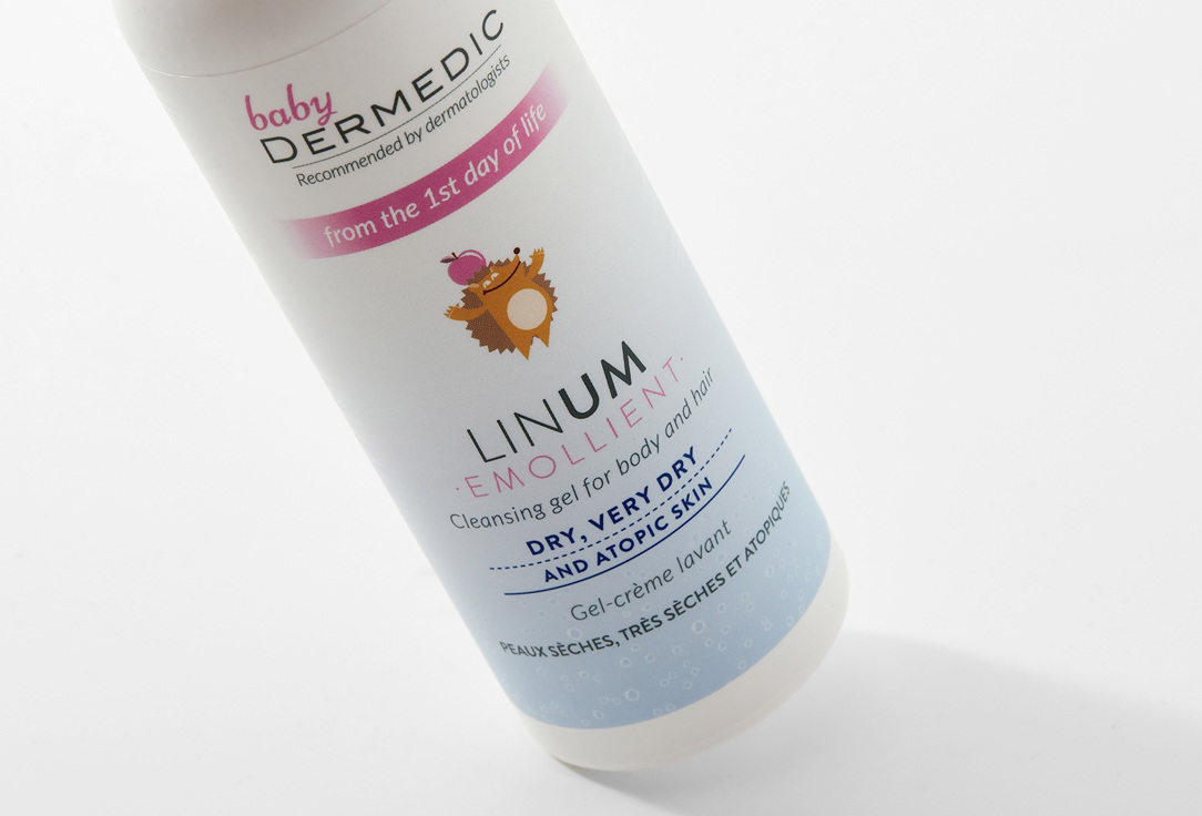 DERMEDIC Creamy 2‑in‑1 hair & body cleansing gel Baby