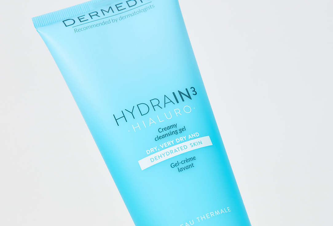 DERMEDIC Face Creamy Cleansing Gel Hydrain3 200 ml DERMEDIC Face Creamy Cleansing Gel Hydrain3