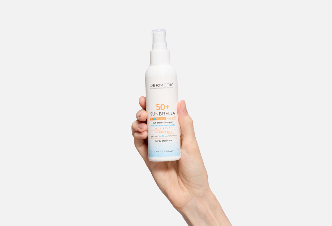 DERMEDIC Sunscreen Milk Spray SPF50 Sunbrella 150 ml DERMEDIC Sunscreen Milk Spray SPF50 Sunbrella