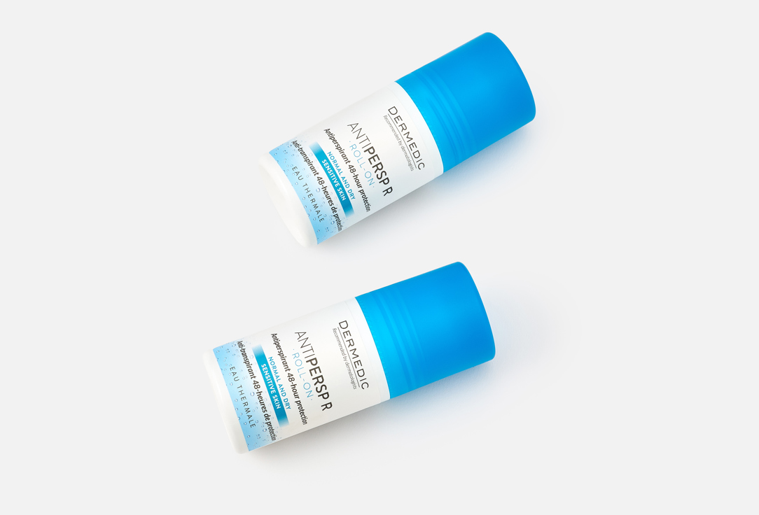 DERMEDIC Duopack Roll-on deodorant-antiperspirant Sleeve 2 pcs DERMEDIC Duopack Roll-on deodorant-antiperspirant Sleeve