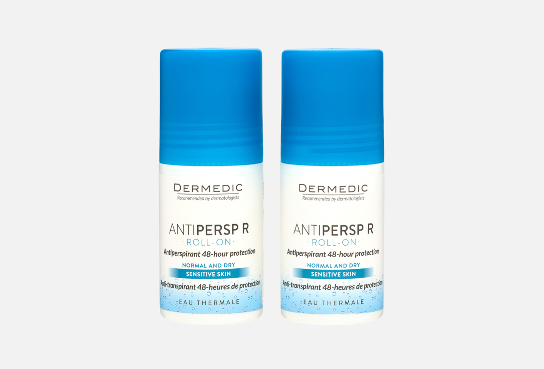 DERMEDIC Duopack Roll-on deodorant-antiperspirant Sleeve 2 pcs DERMEDIC Duopack Roll-on deodorant-antiperspirant Sleeve