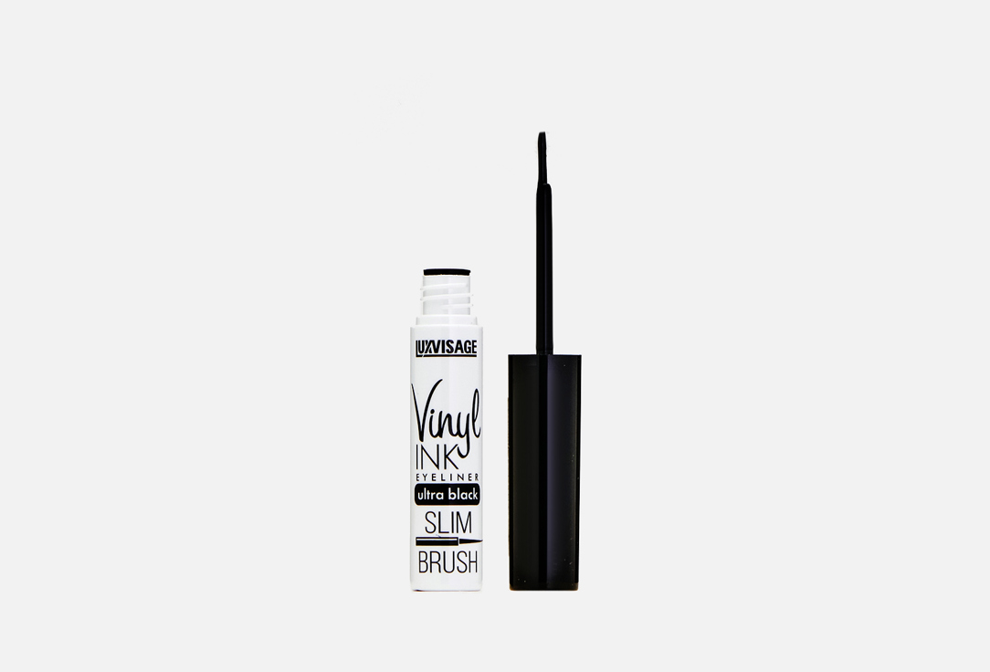 LUXVISAGE Liquid Glossy Eyeliner Vinyl INK ultra black