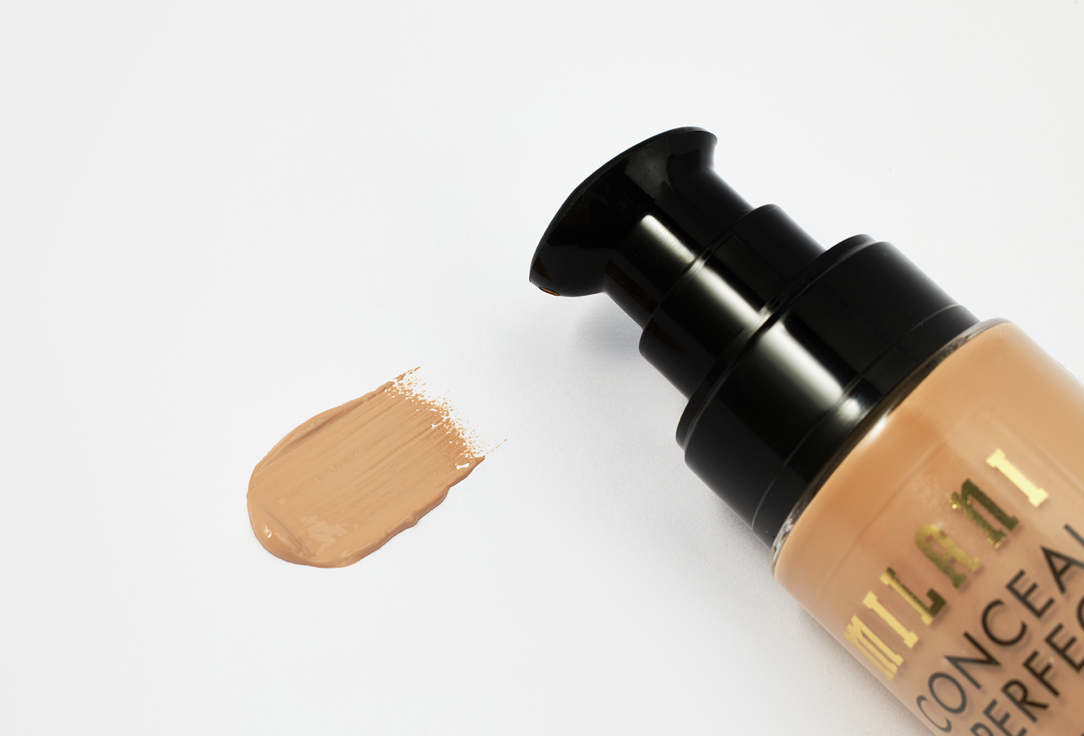 MILANI Satin Matte Liquid Foundation Conceal + Perfect 2-In-1