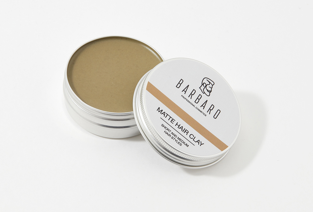 BARBARO Hair matte clay Texturing 60 g BARBARO Hair matte clay Texturing
