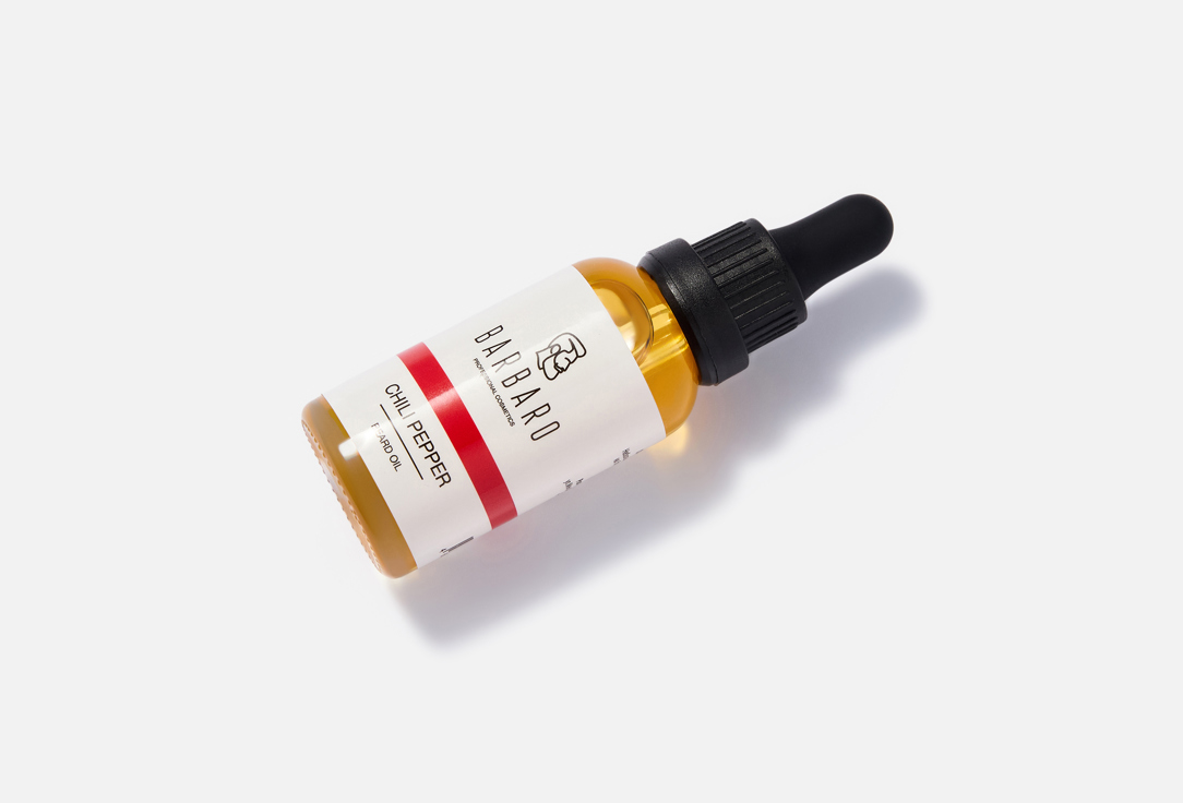 BARBARO Beard growing oil Chili pepper 30 ml BARBARO Beard growing oil Chili pepper