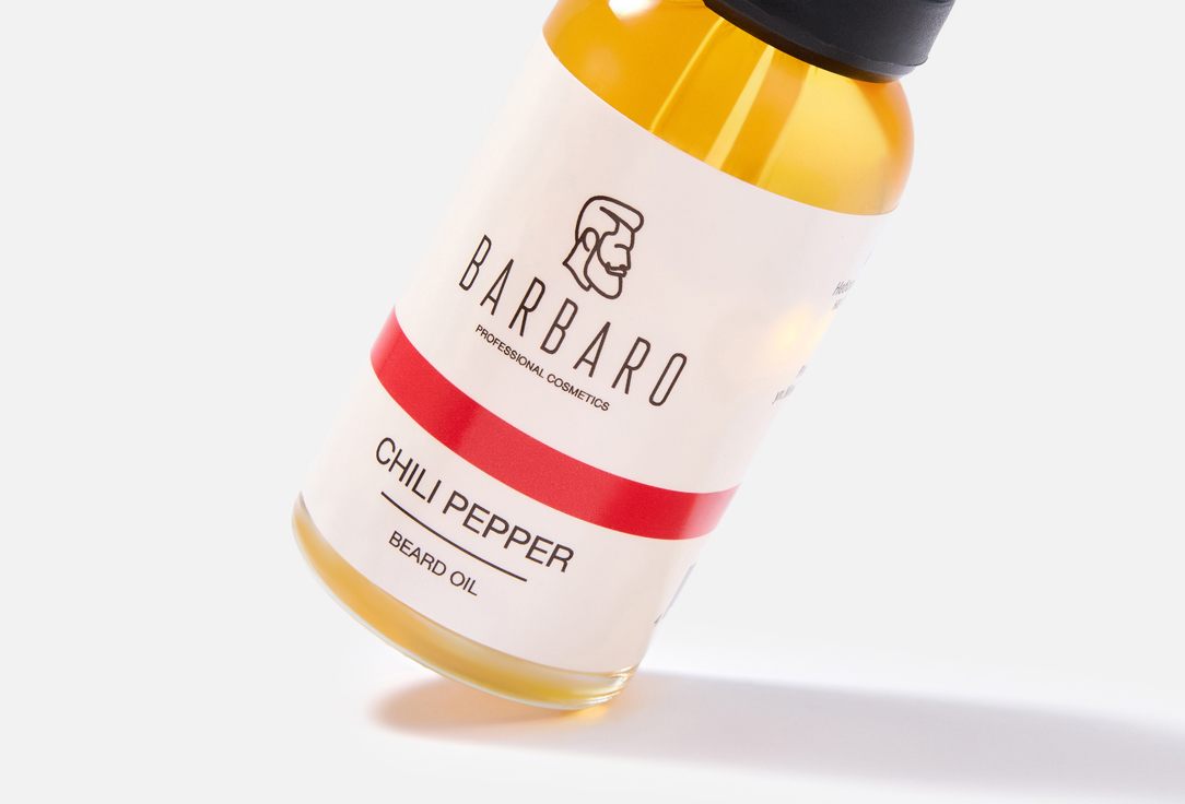 BARBARO Beard growing oil Chili pepper 30 ml BARBARO Beard growing oil Chili pepper