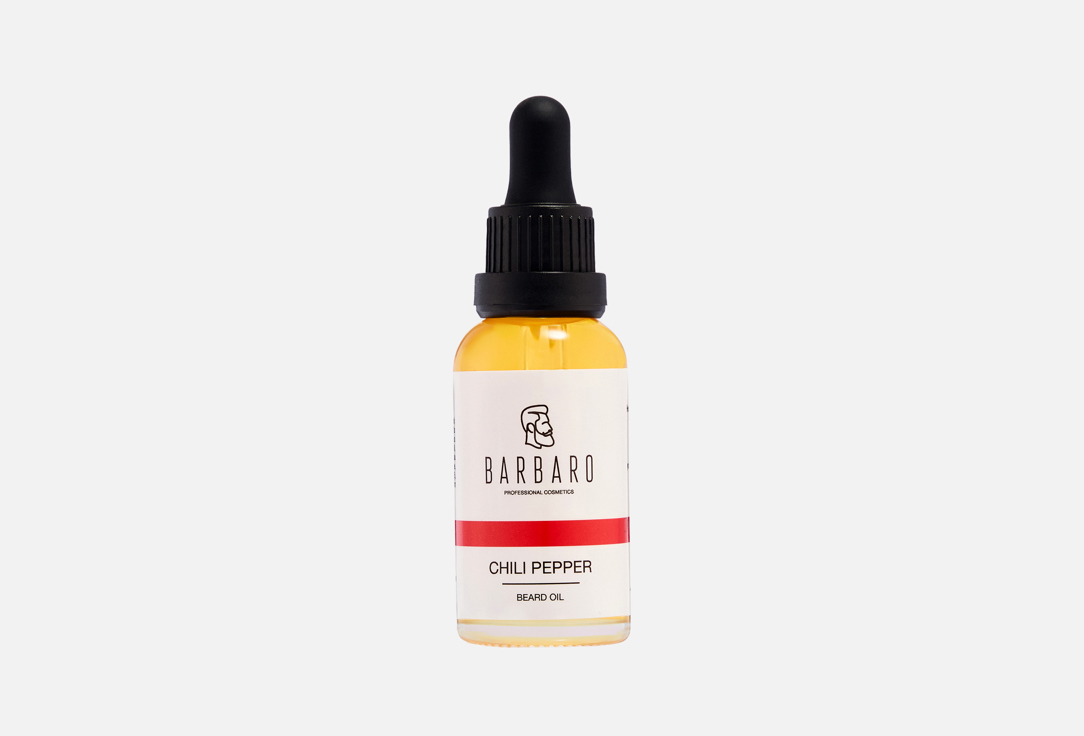 BARBARO Beard growing oil Chili pepper 30 ml BARBARO Beard growing oil Chili pepper
