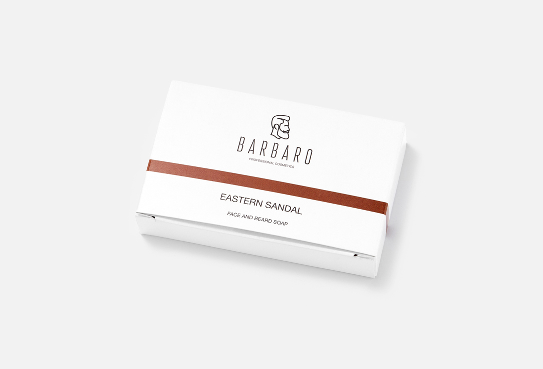 BARBARO Face & Beard Soap Eastern sandal 90 g BARBARO Face & Beard Soap Eastern sandal