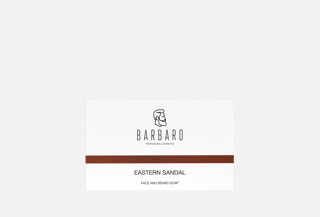 BARBARO Face & Beard Soap Eastern sandal 90 g BARBARO Face & Beard Soap Eastern sandal