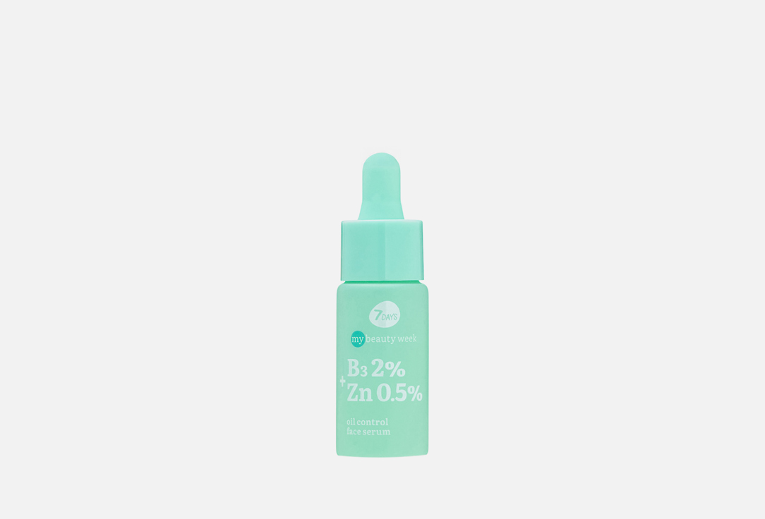 7DAYS Mattifying Serum B3 2%+Zn 0,5% 20 ml 7DAYS Mattifying Serum B3 2%+Zn 0,5%