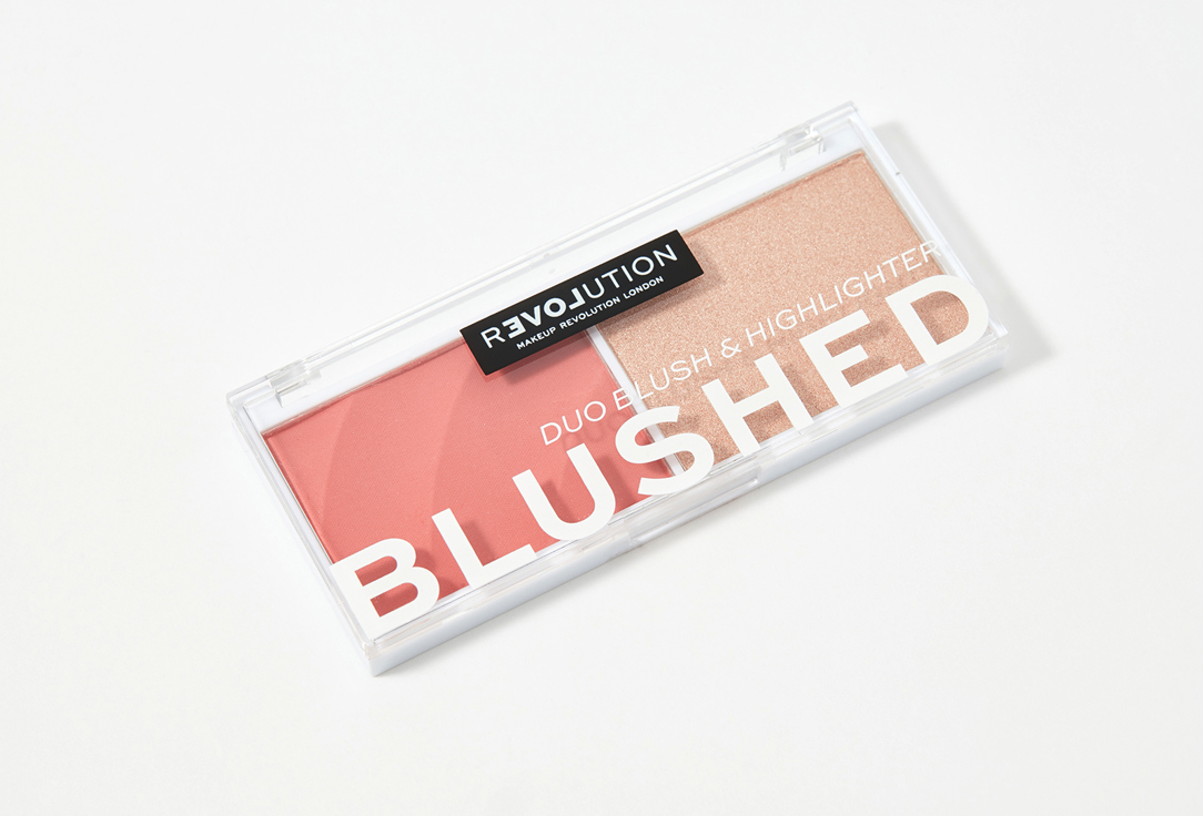 RELOVE REVOLUTION Blushed & highlighter face palette Colour Play
