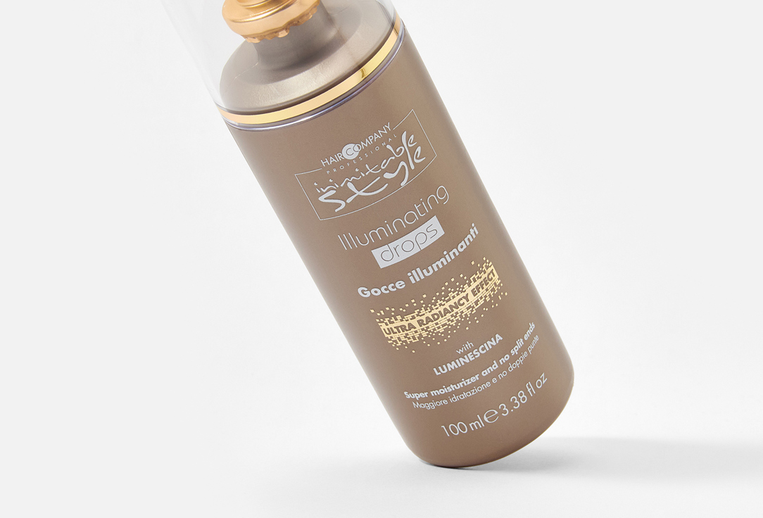 Hair Company Professional Leave-In Illuminating Hair Drops Inimitable Style