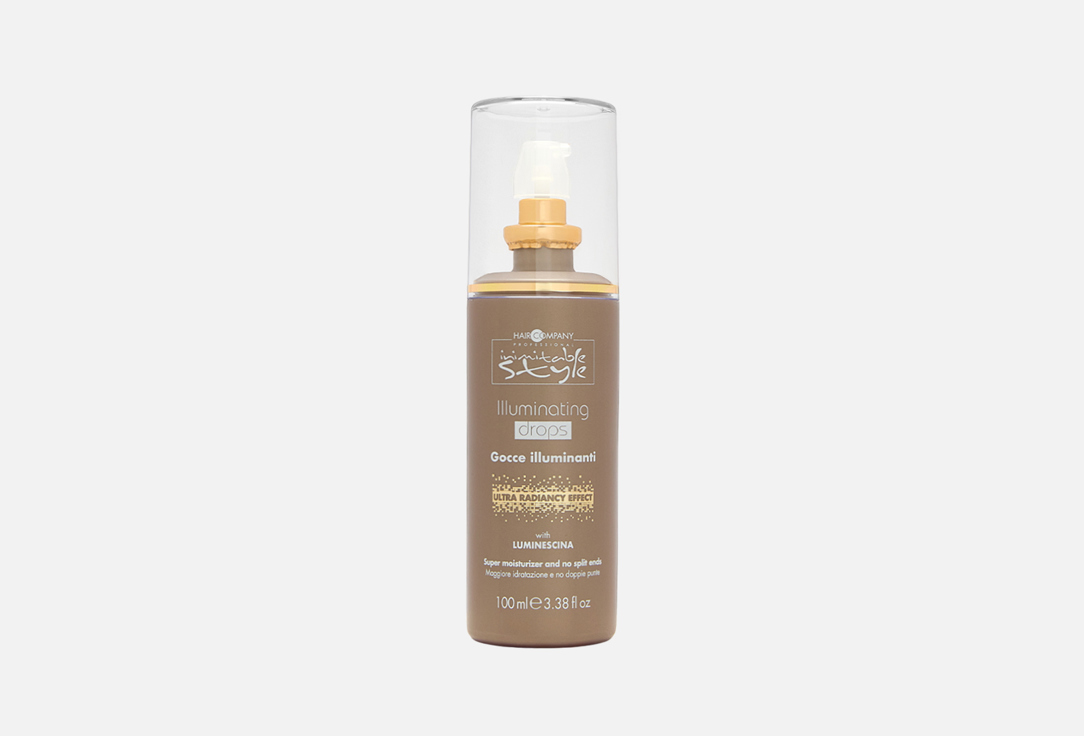 Hair Company Professional Leave-In Illuminating Hair Drops Inimitable Style