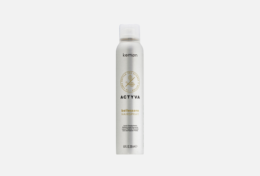 Kemon Quick-drying hair spray Actyva bellessere 200 ml Kemon Quick-drying hair spray Actyva bellessere