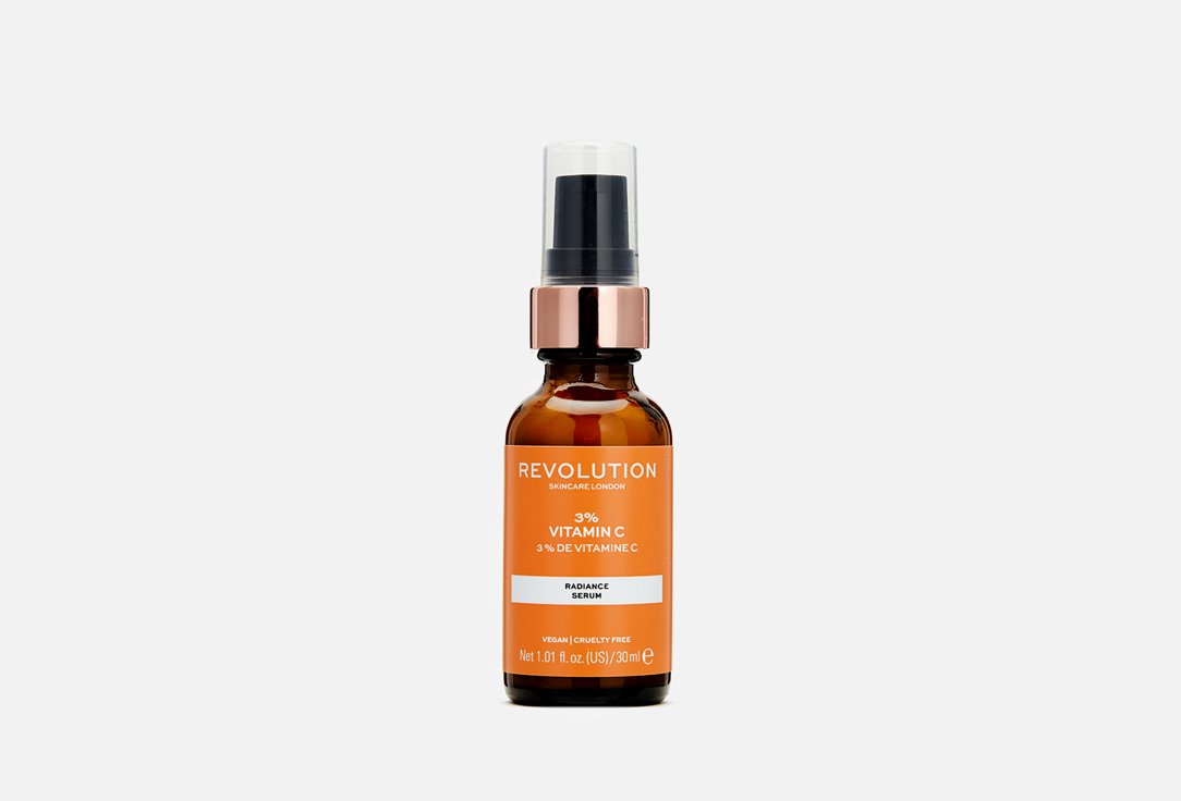 REVOLUTION SKINCARE Radiance Regenerating serum 3% Vitamin C