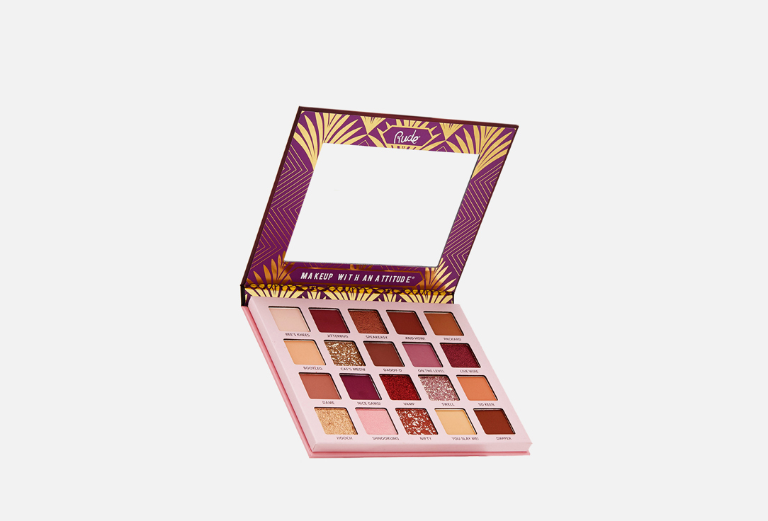 Rude Cosmetics Eyeshadow palette The Roaring 20's Carefree 30 g Rude Cosmetics Eyeshadow palette The Roaring 20's