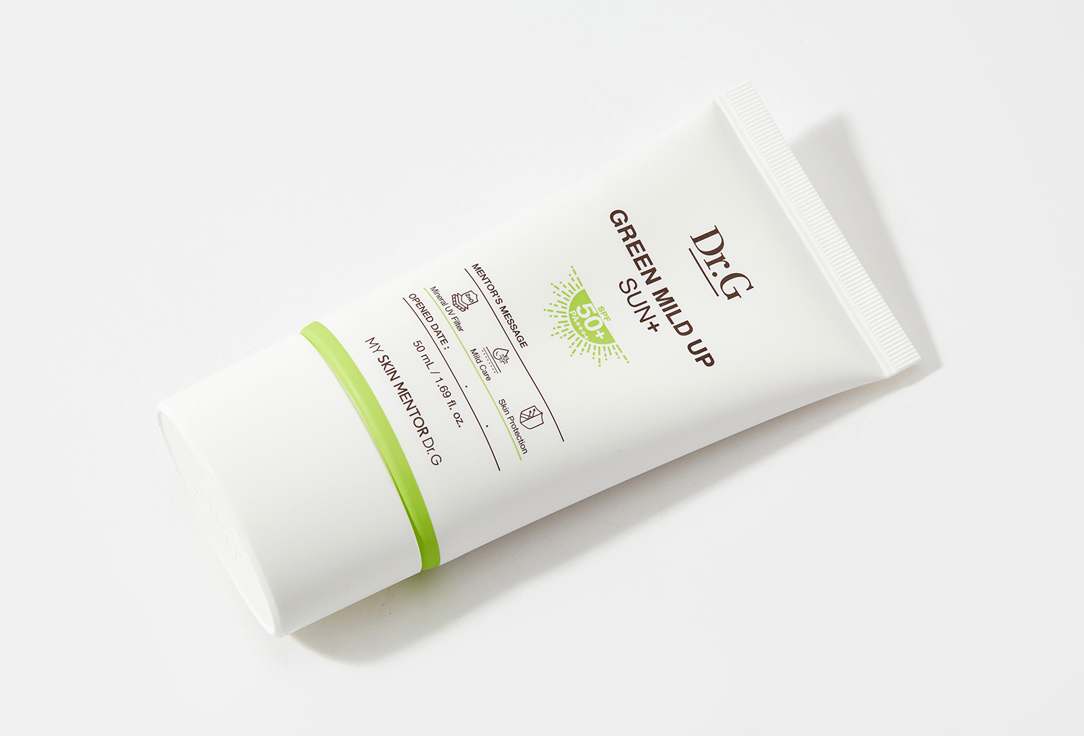 Dr.G Moisturizing Face Cream SPF 50+ GREEN MILD UP SUN+ 50 ml Dr.G Moisturizing Face Cream SPF 50+ GREEN MILD UP SUN+