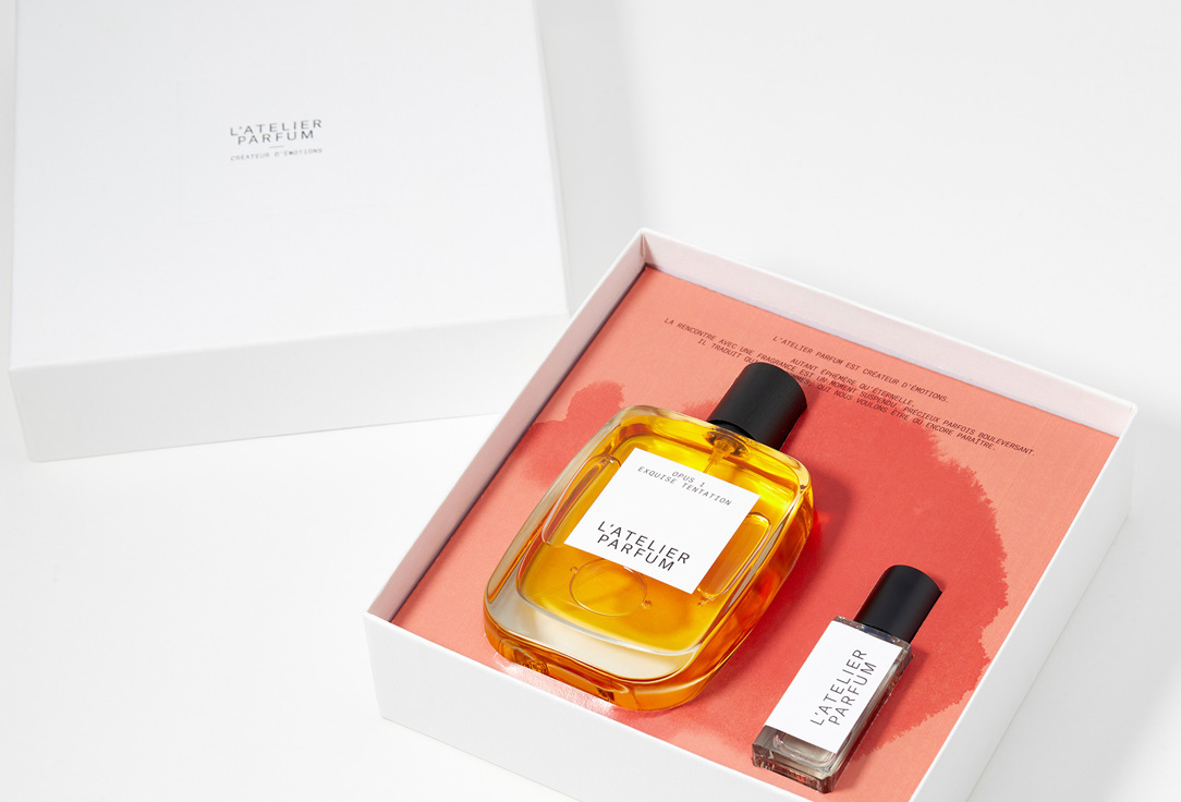 L'atelier parfum Eau de parfum set EXQUISE TENTATION + DOUCE INSOMNIE