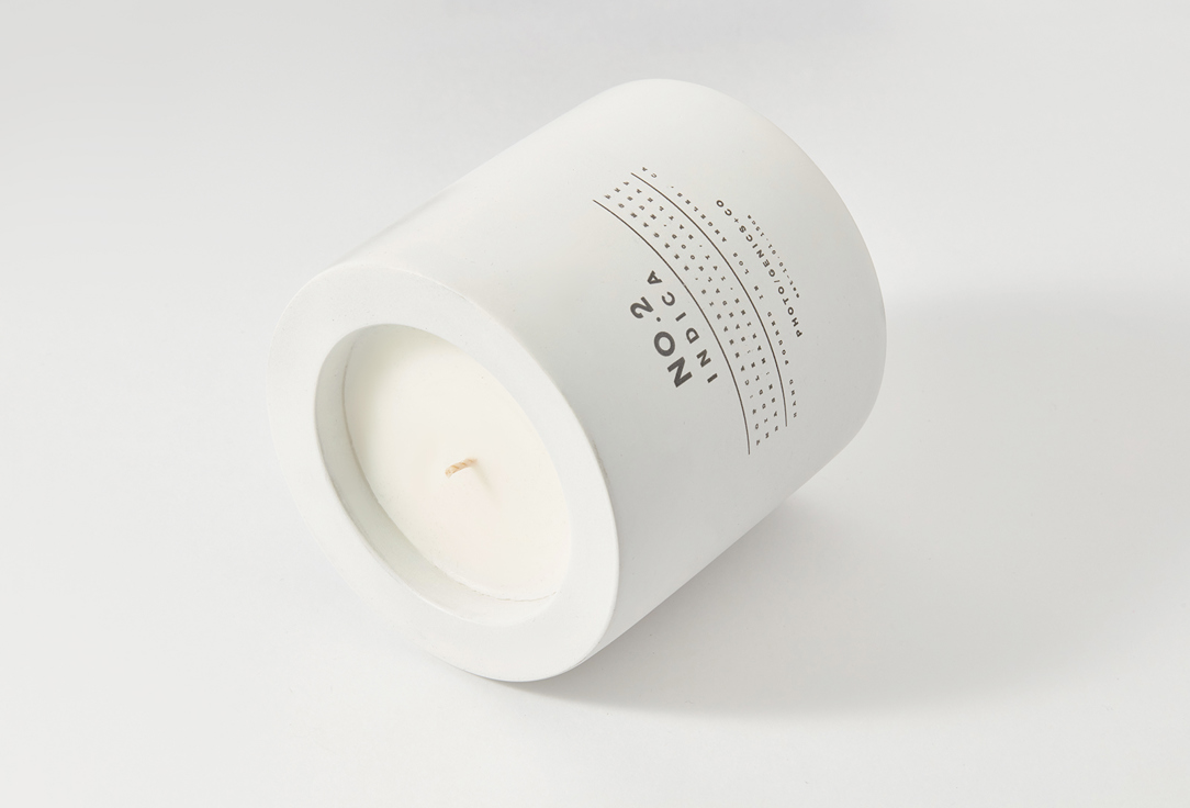 PHOTO-GENICS + CO Concrete Scented Candle No.2 Indica 255 g PHOTO-GENICS + CO Concrete Scented Candle No.2 Indica