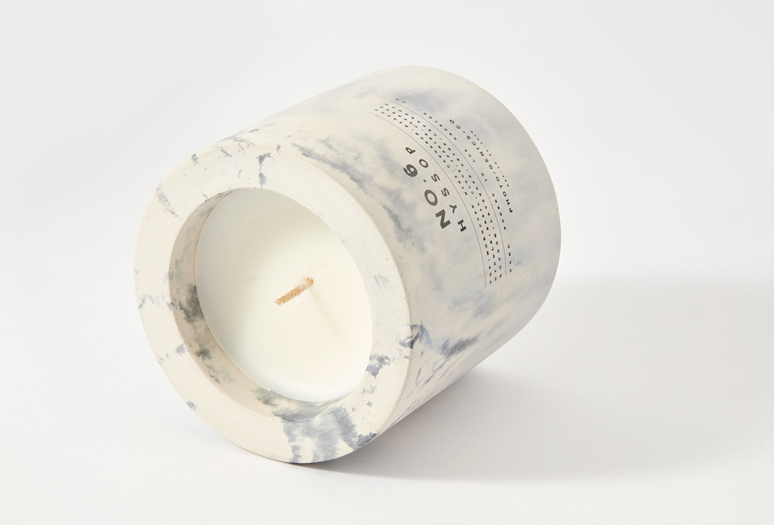 PHOTO-GENICS + CO Concrete Scented Candle No.6 Hyssop