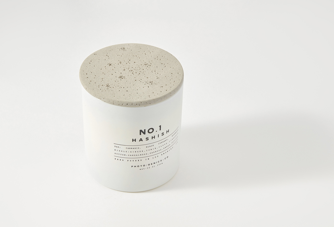 PHOTO-GENICS + CO Décor Scented Candle No.1 Hashish 226 g PHOTO-GENICS + CO Décor Scented Candle No.1 Hashish