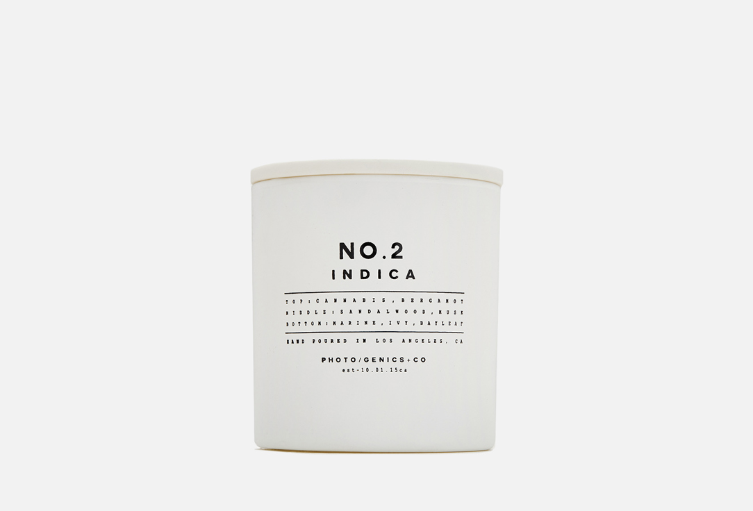 PHOTO-GENICS + CO Décor Scented Candle No.2 Indica 226 g PHOTO-GENICS + CO Décor Scented Candle No.2 Indica