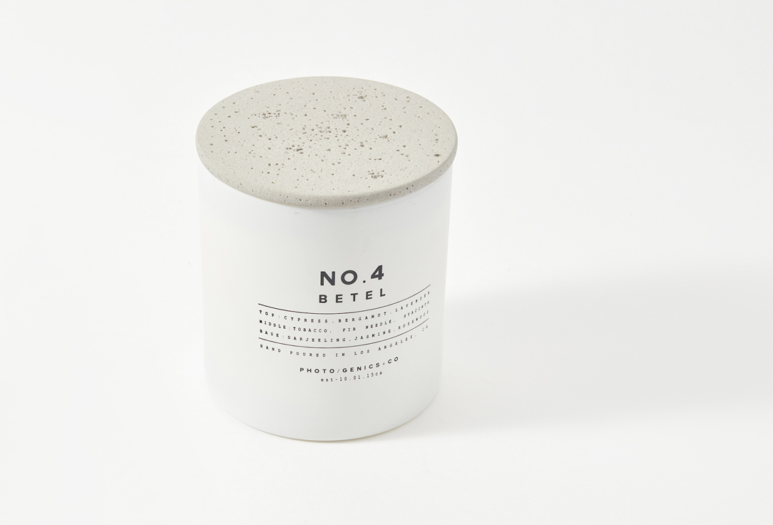 PHOTO-GENICS + CO Décor Scented Candle No.4 Betel 226 g PHOTO-GENICS + CO Décor Scented Candle No.4 Betel
