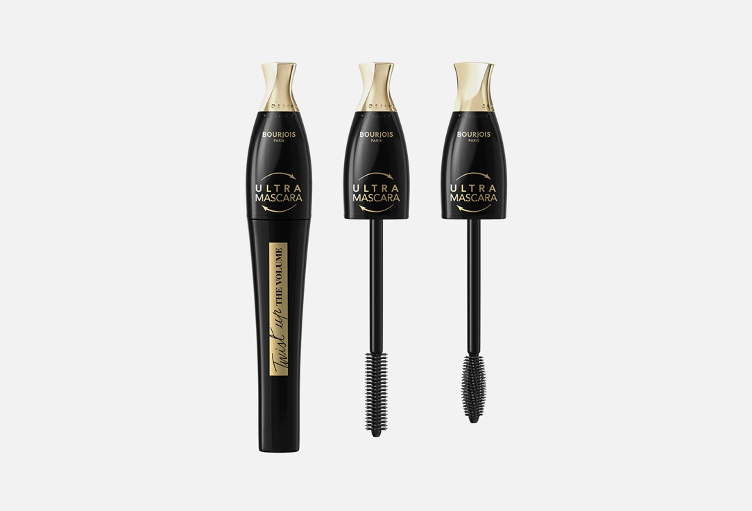 Bourjois Mascara Twist Up The Volume 01, Ultra black 8 ml Bourjois Mascara Twist Up The Volume